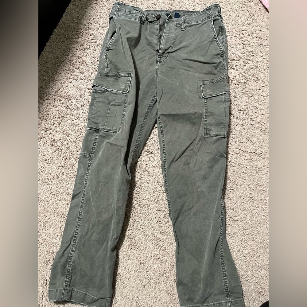 American Eagle Outfitters Flex Men's Green Cargo Pants Size 32x30